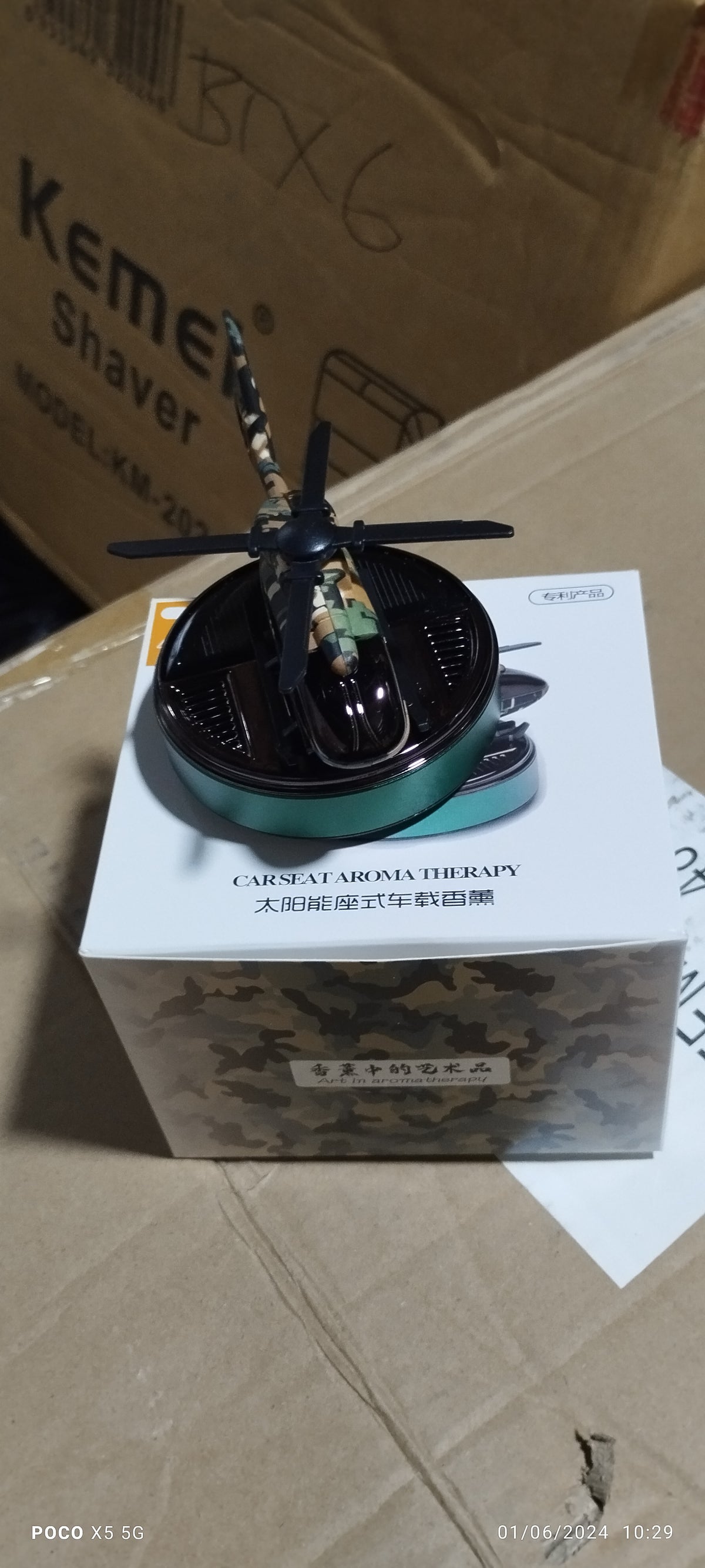 Difusor De Aroma De Helicoptero Autos